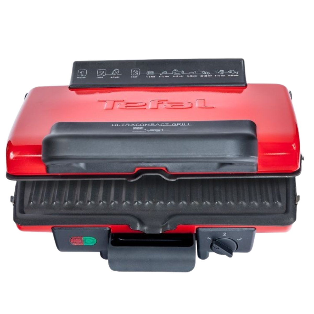 TEFAL GC302526 GRILL MINUTE COMPACT 600 RED